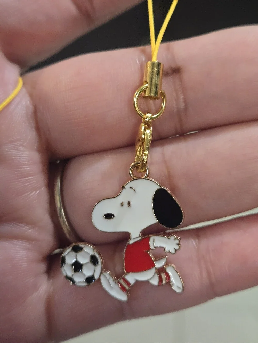Peanuts: Snoopy Bag, Phone Charm, Keychain - Soccer Or Skate Design